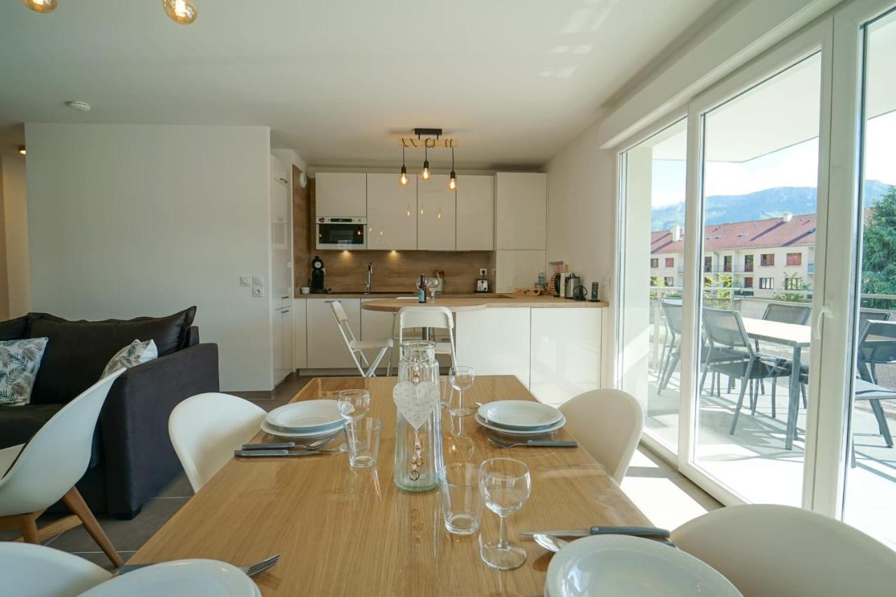 La Douce Folie - Appartement pour 4 à 5 personnes à Sévrier Exterior foto