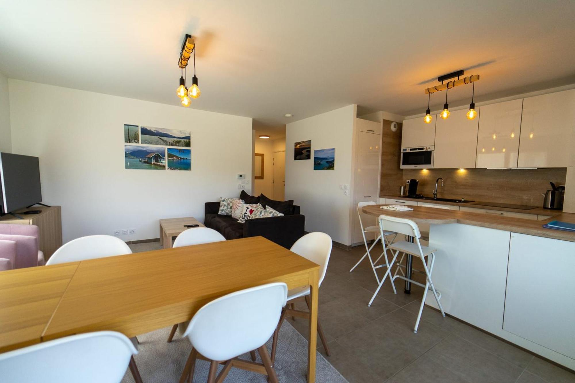 La Douce Folie - Appartement pour 4 à 5 personnes à Sévrier Exterior foto