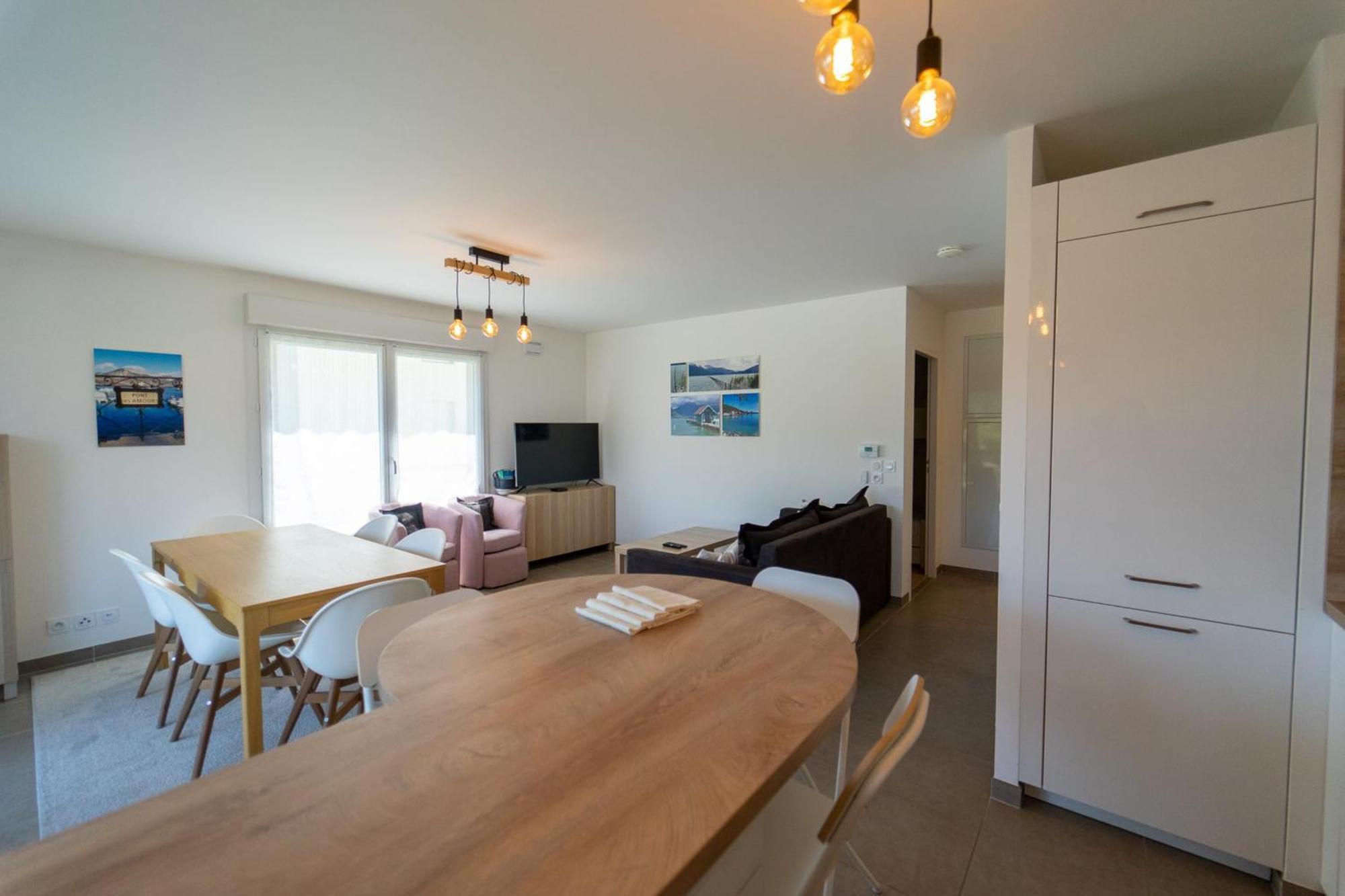 La Douce Folie - Appartement pour 4 à 5 personnes à Sévrier Exterior foto